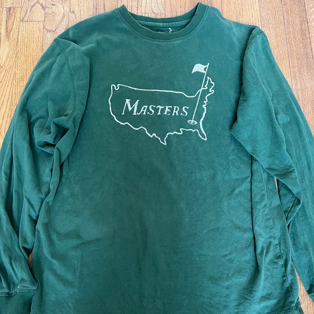 Masters long sleeve tshirt